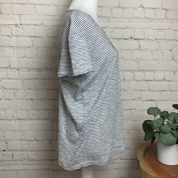 Express Striped "Wish You Were Here" Tee - Picture 5 of 12